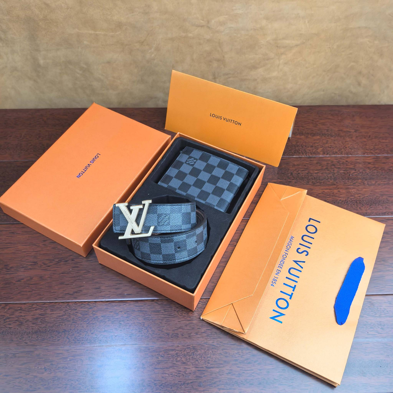 Conjunto Louis Vuitton - LV Initiales & Multiple Wallet