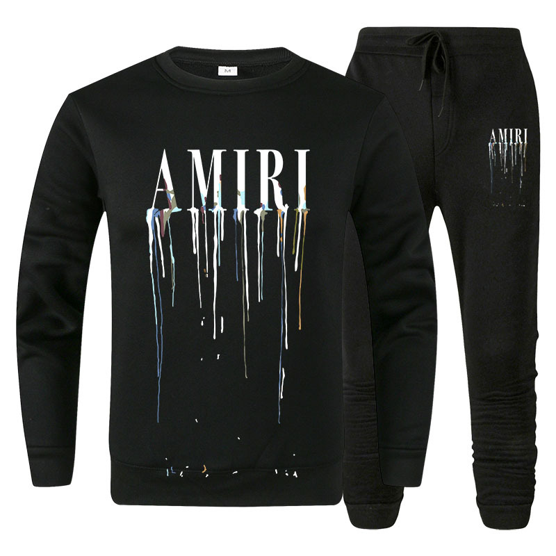 Amiri Core Logo Paint Drip Tracksuit