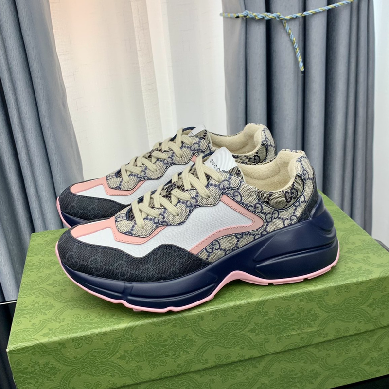 Gucci Rhyton Leather Sneaker